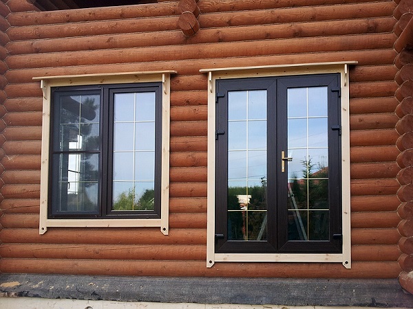 Установка пластиковых окон в деревянном доме Озёры